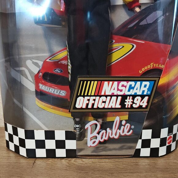 Vintage 1999 NASCAR Official #94 Barbie Doll McDonald's Mattel 22954 In Box - Picture 2 of 9